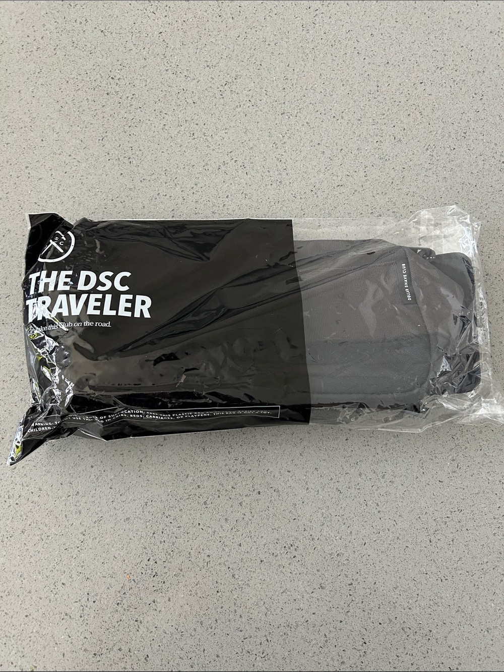 The DSC Traveler Toiletry Travel Bag - Black